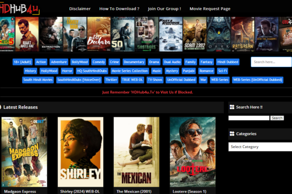 Exploring hdhub4u: A Closer Look at Free Movie Downloads